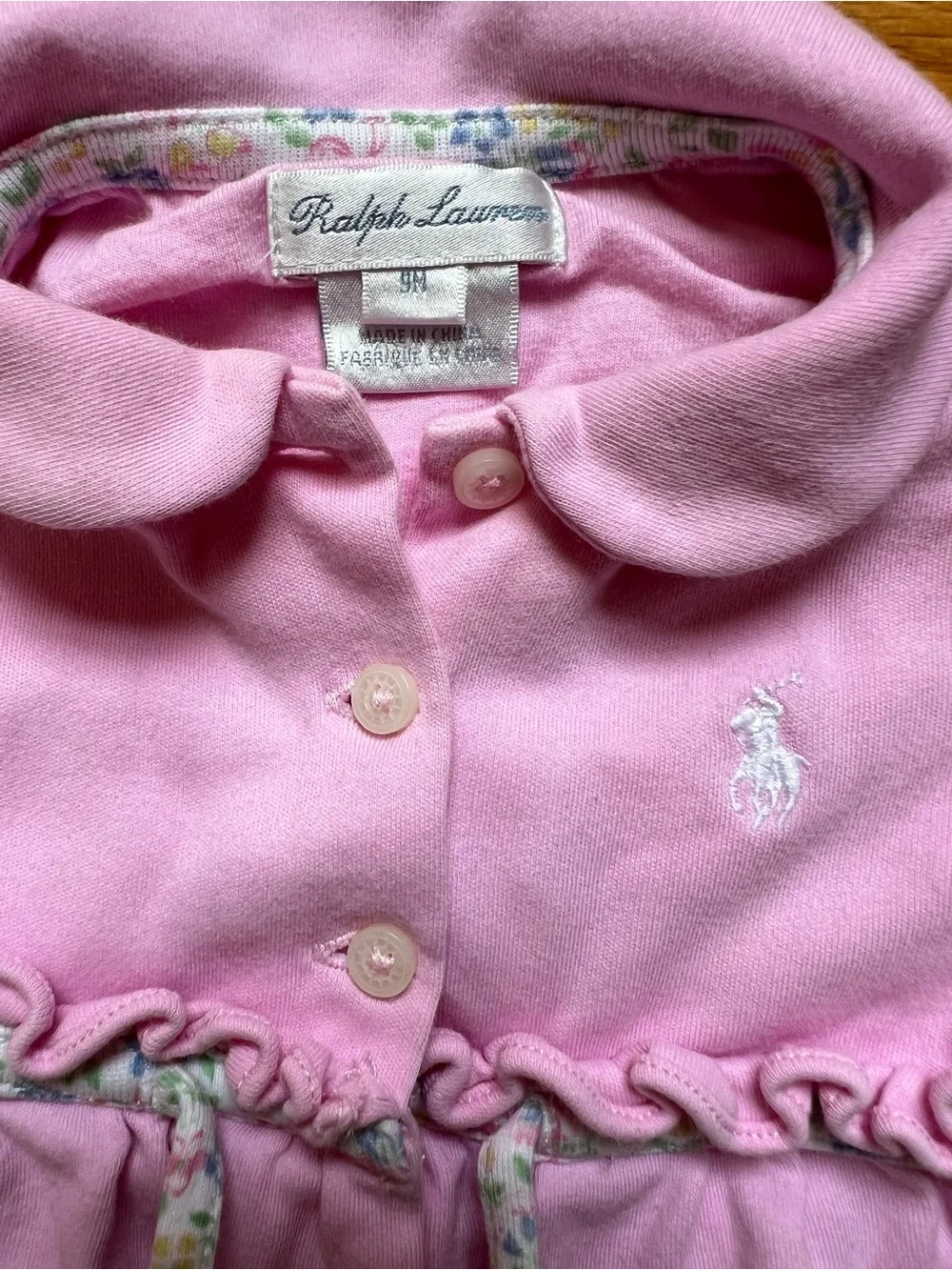 Ralph Lauren soft pink